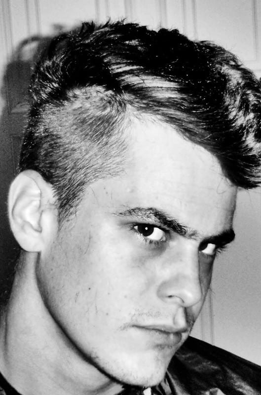 dégradé bas à blanc