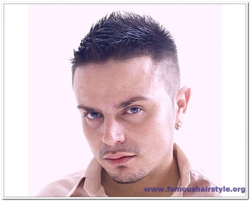 coupe dégradé bas à blanc