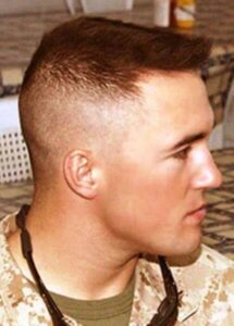 coupe de cheveux militaire homme