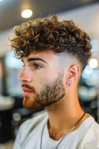 coupes de cheveux boucles hommes