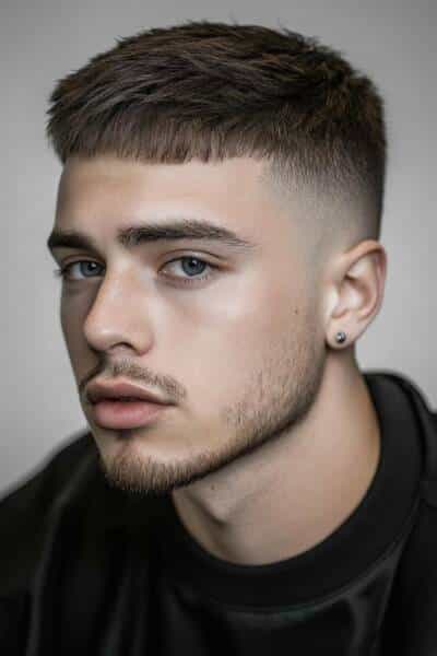 coupe homme french crop