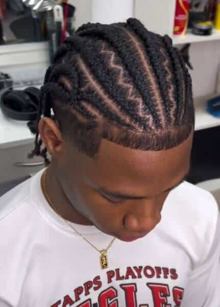 coiffure afro homme