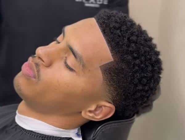 coiffure afro homme