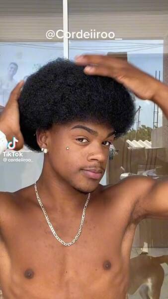 coiffure afro homme