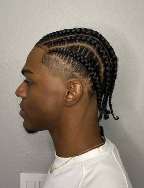 coiffure afro homme