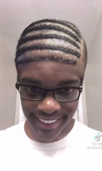coiffure afro homme