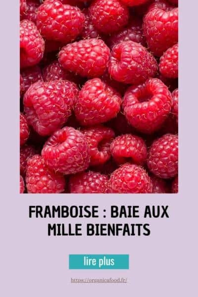 Framboise beauté