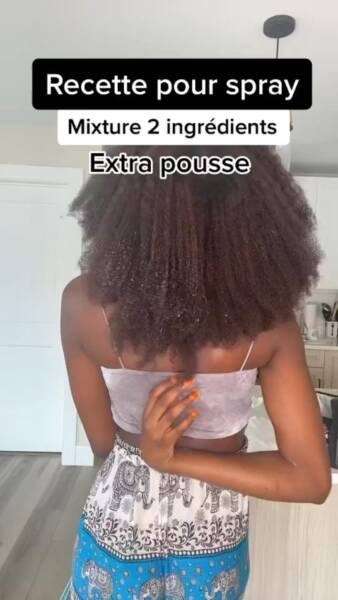 Fixer cheveux naturel