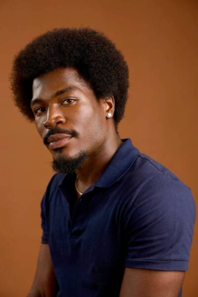 coiffure afro homme