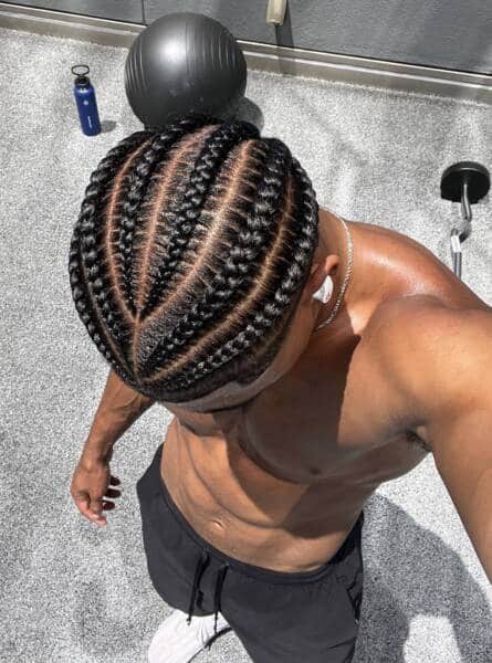 coiffure afro homme