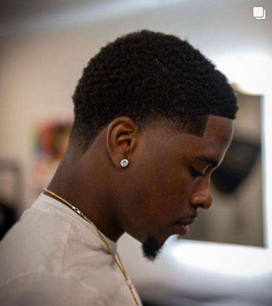 coiffure afro homme
