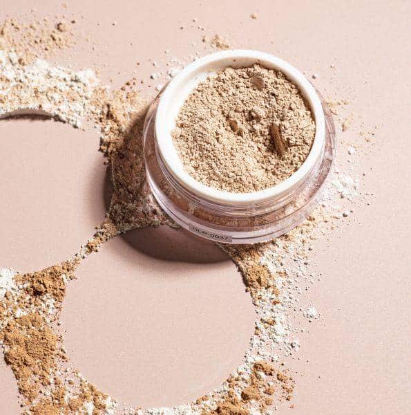 Poudre de riz beauté