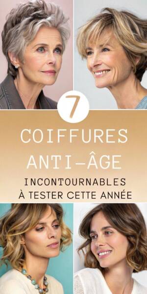 coupe femme 50 ans lunettes