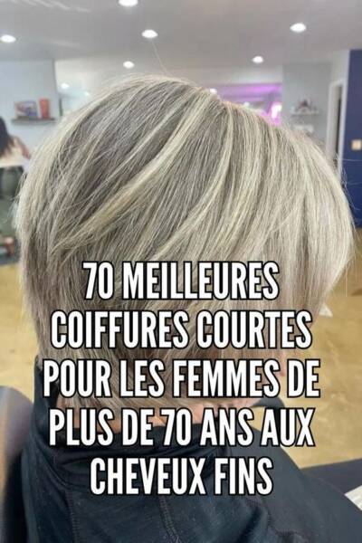 coupe femme 60 ans