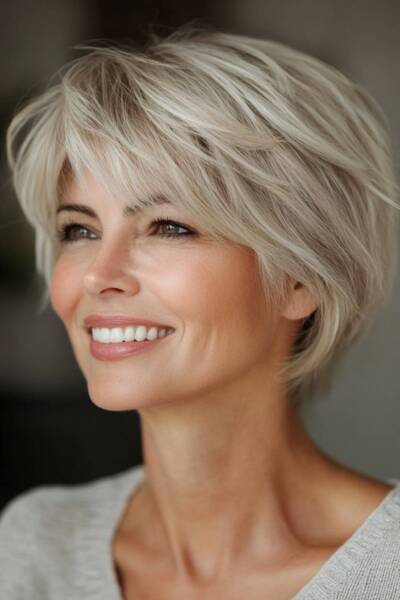 coupe femme 60 ans