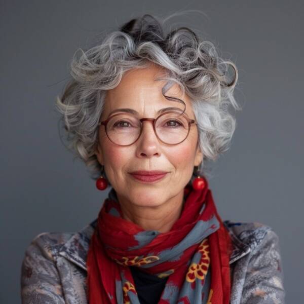 coupe cheveux fris&eacute;s femme 50 ans