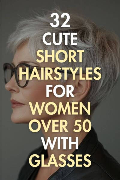 coupe femme 50 ans lunettes