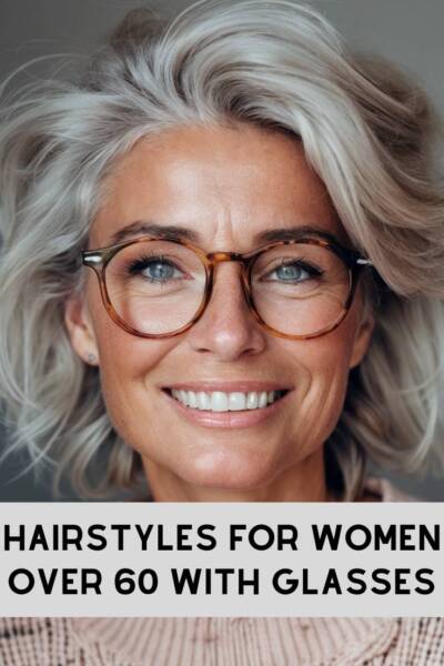 coupe de cheveux 70 ans et lunettes