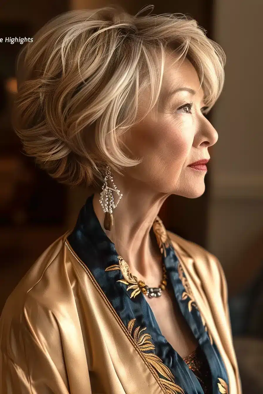 coupe courte femme 60 ans