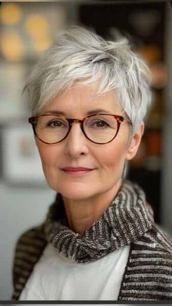 coupe courte femme 60 ans