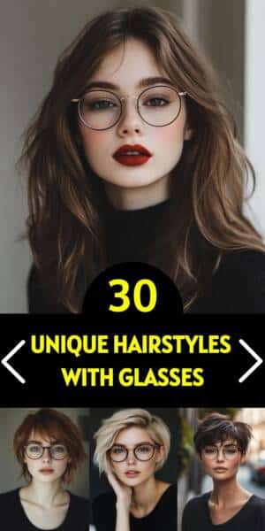 Coupe courte femme 50 ans lunettes