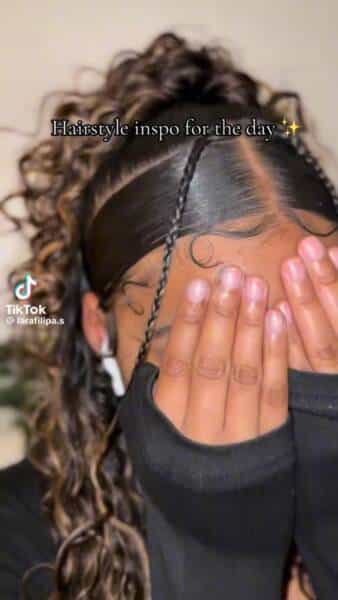 Boucles femme coiffure facile